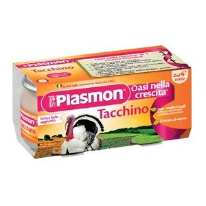 Plasmon Omogenizzato Tacchino 2 Vasetti da 80 g