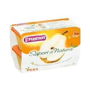 Plasmon Omogeneizzati Di Frutta Sapori Di Natura Alla Pera 4x100 g +4m