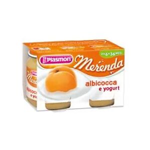 Plasmon Omogeneizzato Yogurt Albicocca 2 Vasetti da 120 g