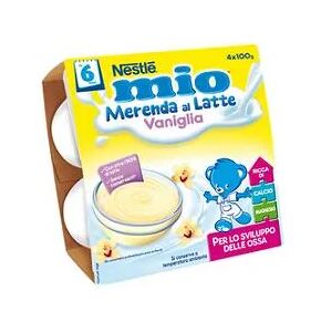 NESTLE' Nestlé Mio Merenda Al Latte Gusto Vaniglia 4x100 g