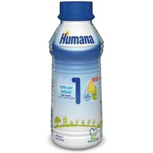 Humana 1 Latte Liquido 0-6 Mesi Bottiglia 470 Ml