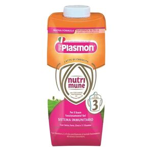 Plasmon Latti Di Crescita Nutrimune Stage 3 Liquido 2x500 ml