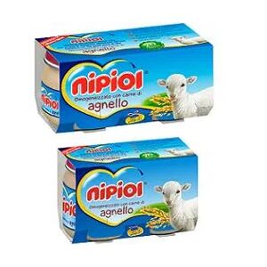 NIPIOL Omogeneizzato Di Agnello 2 x80 g