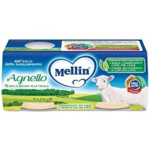 Mellin Omogeneizzato Di Agnello 2 x 120 g