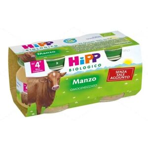 Hipp Biologico Omogeneizzato Manzo 2x80g