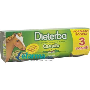 Dieterba Omogenizzato Cavallo 3 Vasetti da 80 g