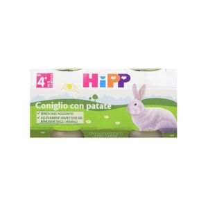 HIPP Coniglio Con Patate 2 Vasetti Da 80 Grammi