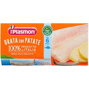 PLASMON Orata Con Patate 100% Naturale Da 6 Mesi 160 Grammi