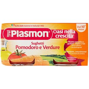 PLASMON Sughetti Pomodoro E Verdure 100% Naturale Dal 10° Mese 160 Grammi