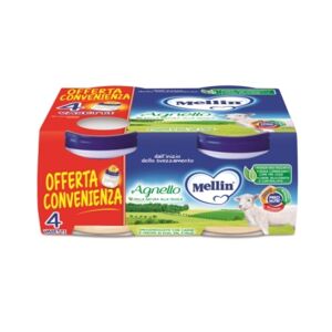 Mellin Omogeneizzato Agnello 4x80 Gr