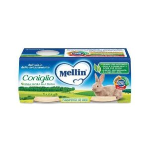 Mellin Omogeneizzato Coniglio 2x120 Gr