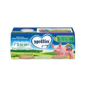 Mellin Omogeneizzato Maiale 2x80 Gr