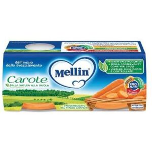 mellin omogeneizzato carote 2x80 gr