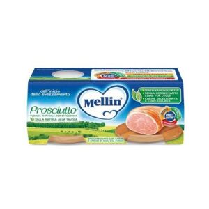 Mellin Omogeneizzato Prosciutto 2x120 Gr