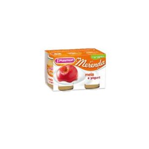 Plasmon Omogeneizzato Yogurt/mela 2x120 Gr