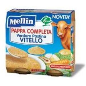 Mellin Pappa Completa Vitello 2x250 Gr