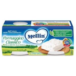 Mellin Omogeneizzato Formaggino 2x80 Gr