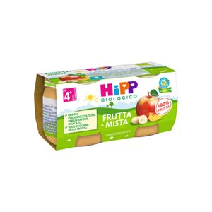 Hipp Bio Omogeneizzato Frutta Mista 2x80 Gr