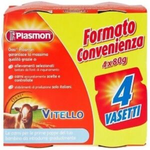 Plasmon Omogeneizzato Vitello 4x80 Gr