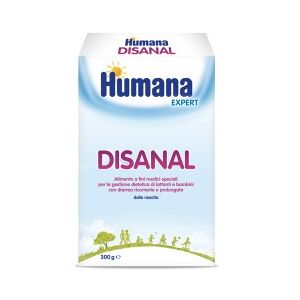 HUMANA ITALIA SpA HUMANA DISANAL 300G EXPERT Gestione di Lattanti e Bambini con diarrea ricorrente o prolungata.