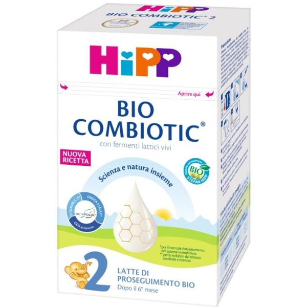 hipp italia srl bio combiotic 2 hipp 600g