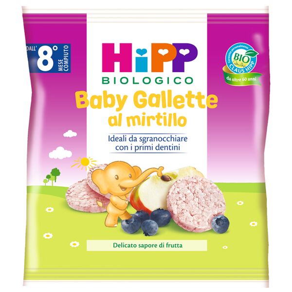hipp italia srl hipp bio baby gallette mirt30g