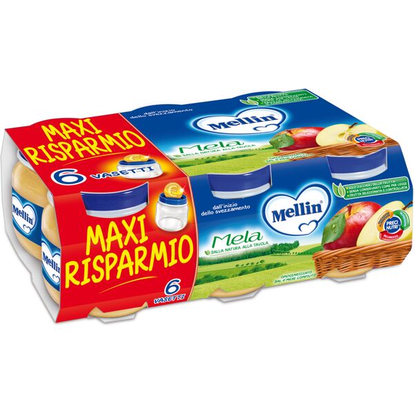 danone nutricia spa soc.ben. mellin omogeneizzato mela 6x100g