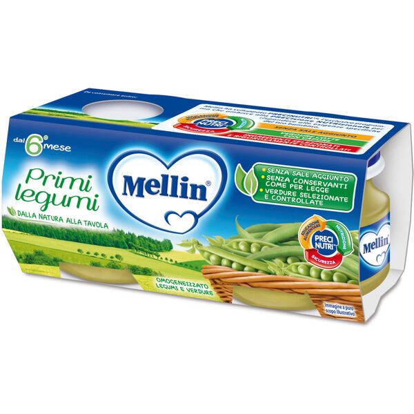 danone nutricia spa soc.ben. omogeneizzato mellin primi legumi 2x80g