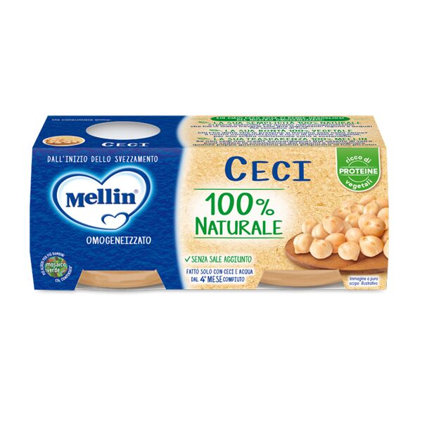 mellin omogenizzato ceci 2x80 g