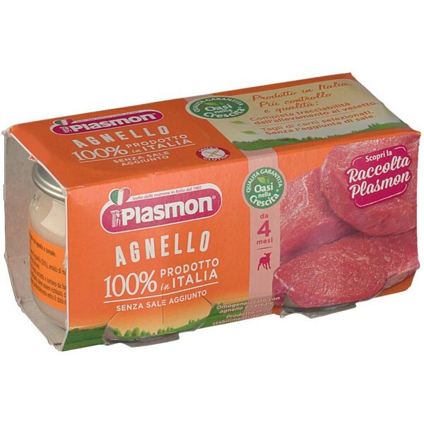 plasmon omogeneizzato agnello 2 pz x 80 g