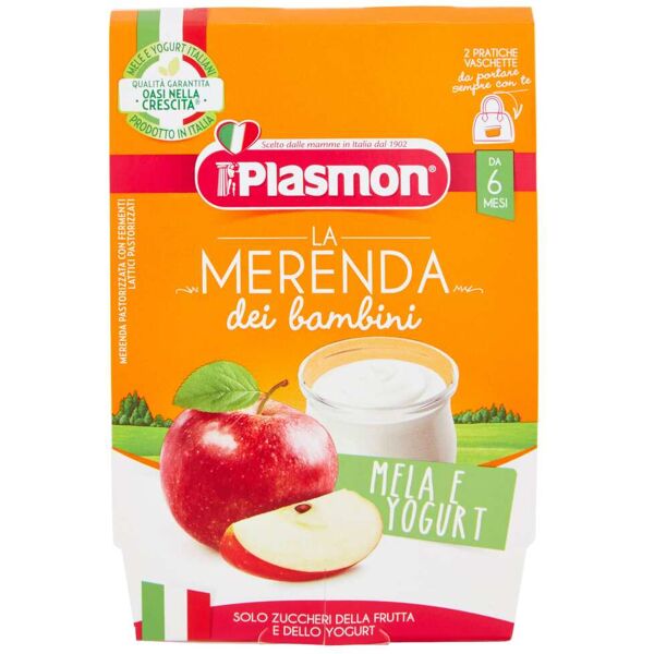 plasmon la merenda bambini mela yogurt as