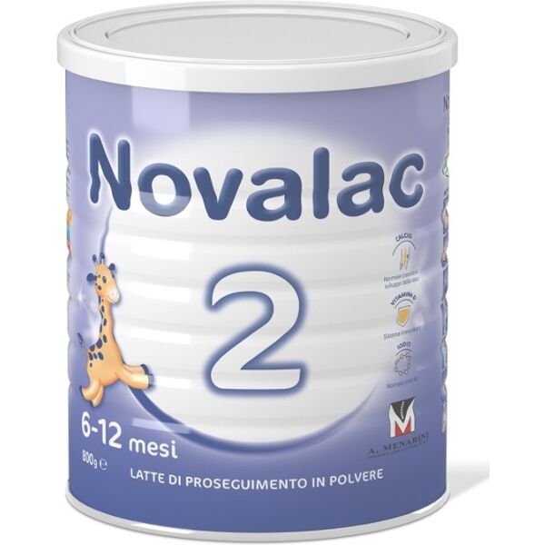 novalac 2 latte in polvere per lattanti 6-12 mesi 800 g