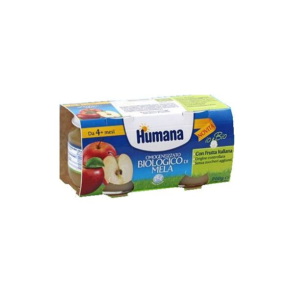 humana italia spa omo humana mela 2x100g