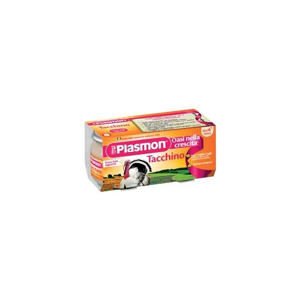 plasmon omogenizzato tacchino 2 vasetti da 80 g