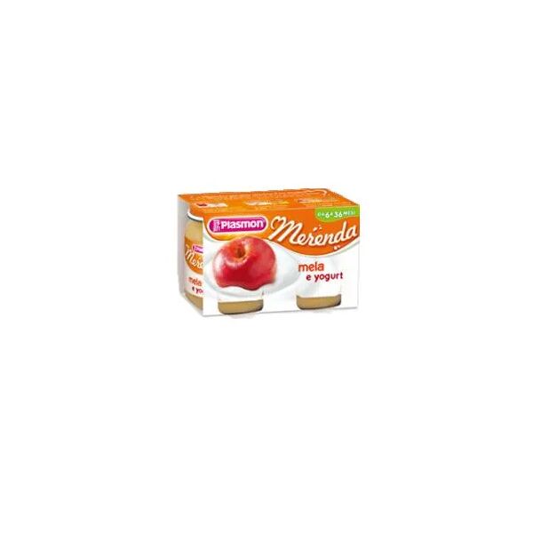 plasmon dessert omogeneizzato yogurt mela 2 vasetti da 120 g