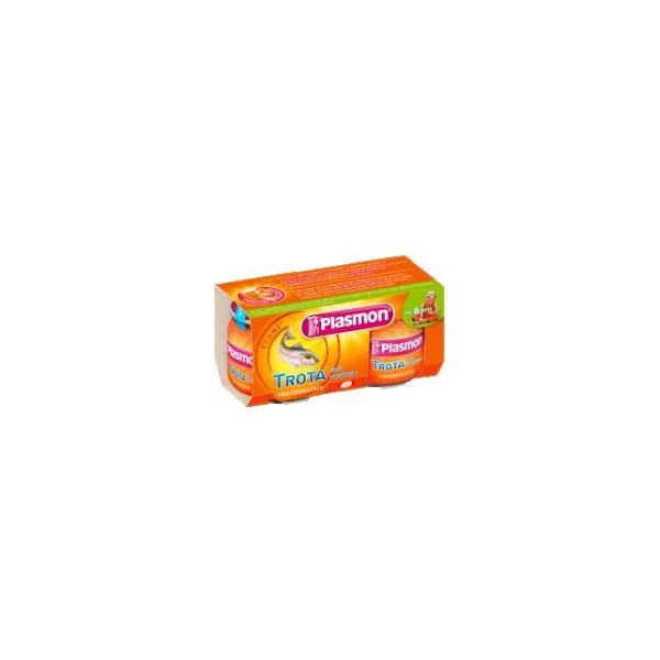 plasmon omogenizzato trota e verdura 2 vasetti da 80 g