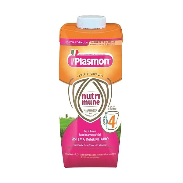 plasmon latti di crescita nutrimune stage 4 liquido 2x500 ml