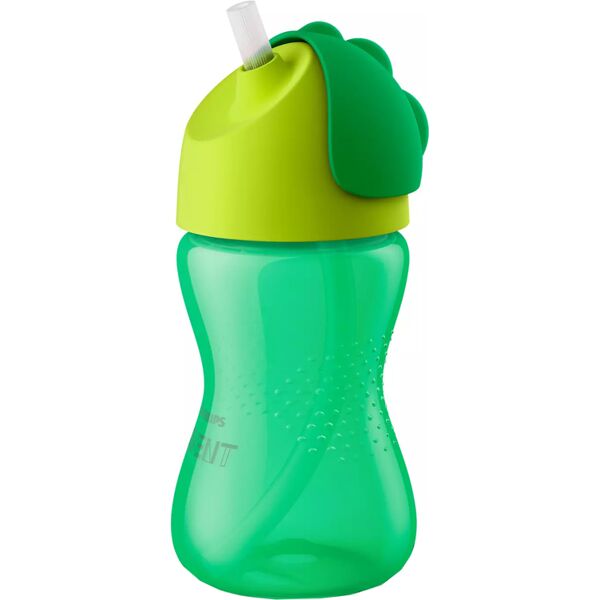 avent philips tazza colorata con cannuccia maschio 300 ml