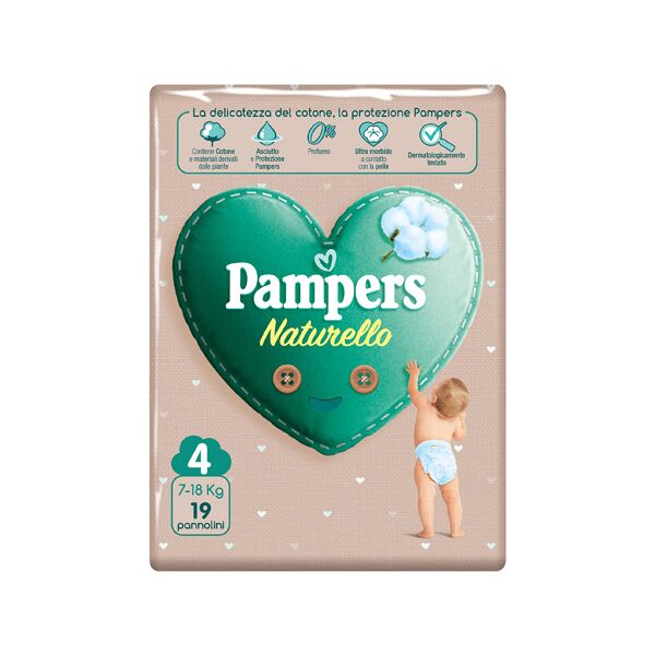 pampers natur.4(7-18kg)19pz