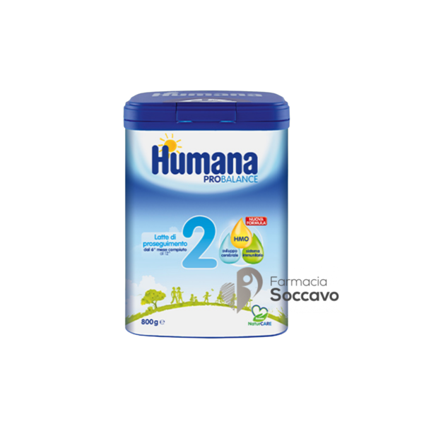 humana 2 probalance latte in polvere 800 gr