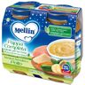 Mellin Semolino Verdure Pollo Pappa Completa 6m+ 2x200g