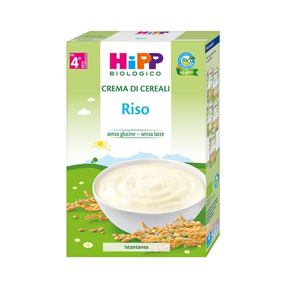 HiPP Crema di Cereali Riso dal 4° mese, 200g