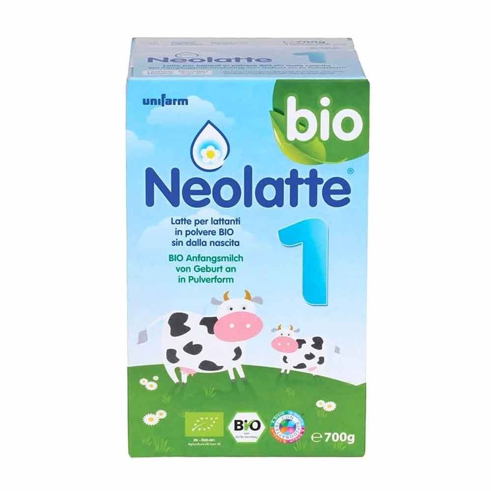 Neolatte DHA 1 Bio Latte per Lattanti in Polvere sin dalla Nascita, 700g