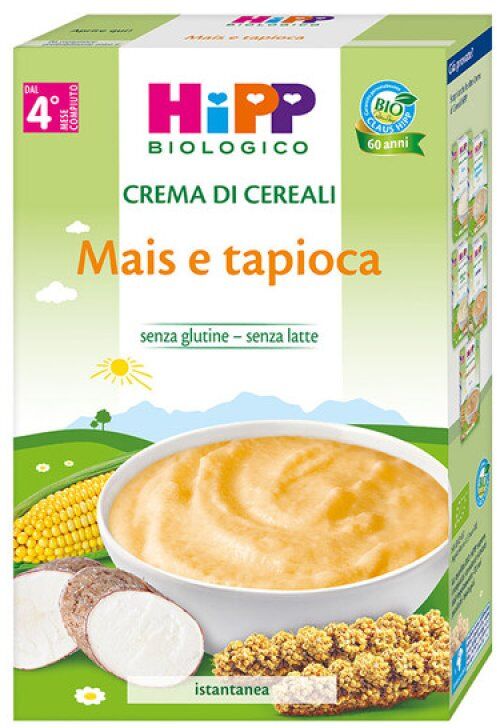 Hipp Italia Srl Crema Di Cereali Mais E Tapioca Hipp Biologico 200ml