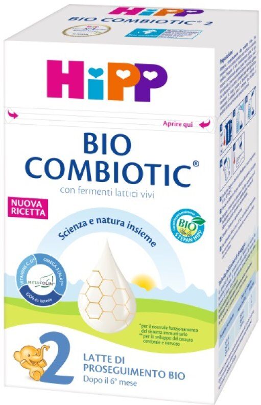 Hipp Italia Srl Bio Combiotic 2 Hipp 600g