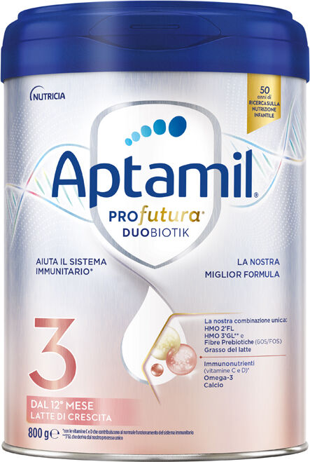 Danone Nutricia Spa Soc.Ben. Nutricia Aptamil Profutura Duobotik Latte 3 Crescita Per Bambini 12+ Mese 800g