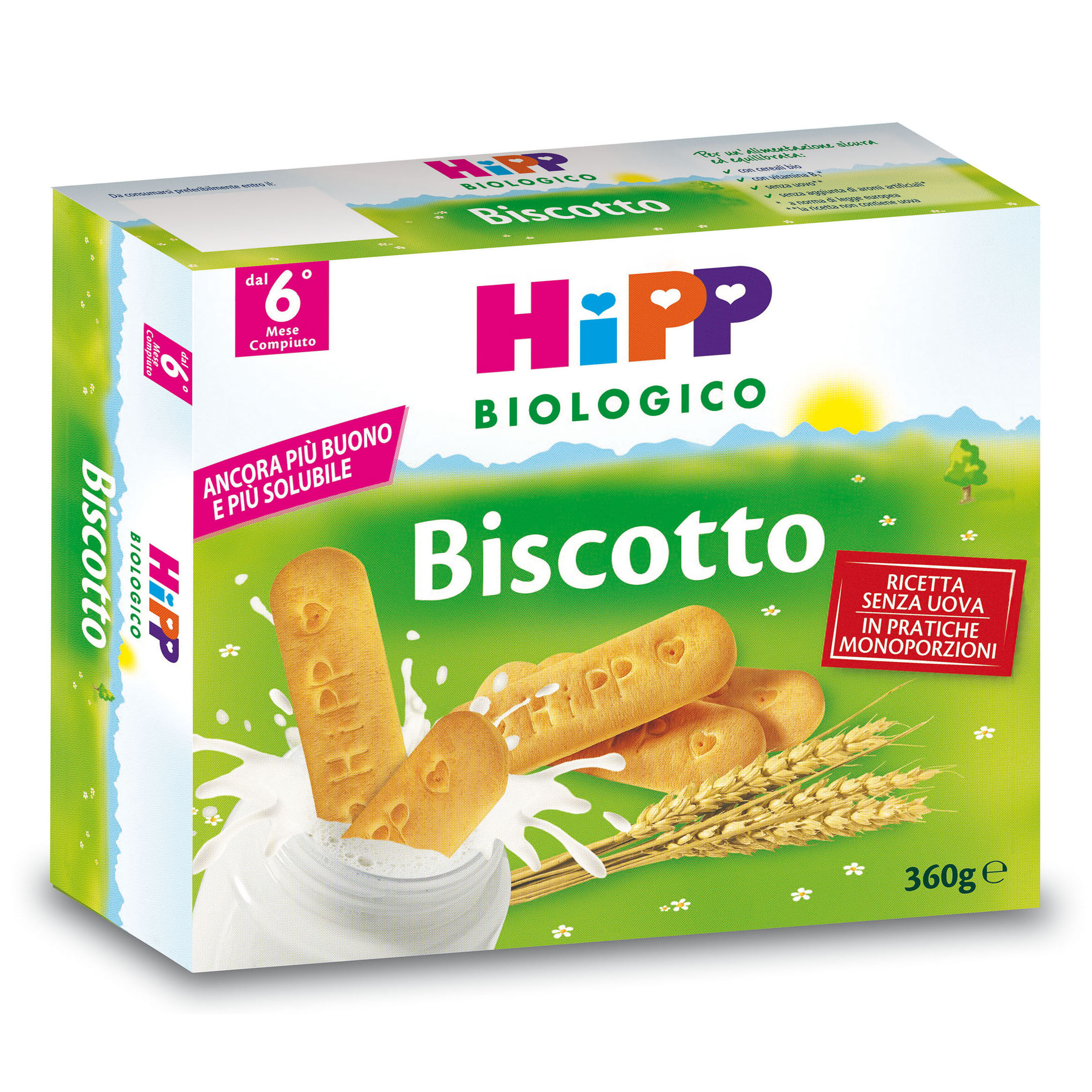 Hipp Italia Srl Hipp Biscotto Solub.360g