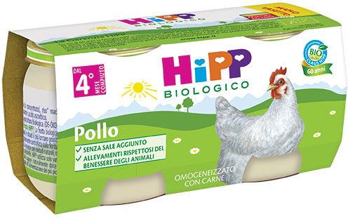 Hipp Italia Srl Omo Hipp Bio Pollo 2x80g