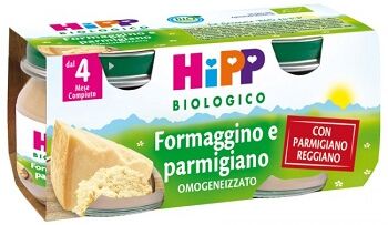 Hipp Italia Srl Hipp Bio Hipp Bio Omogeneizzato Formaggino Ai Tre Forma G Gi 2x80 G