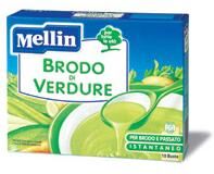 Mellin Brodo Di Verdure 10 Bustine 8 G